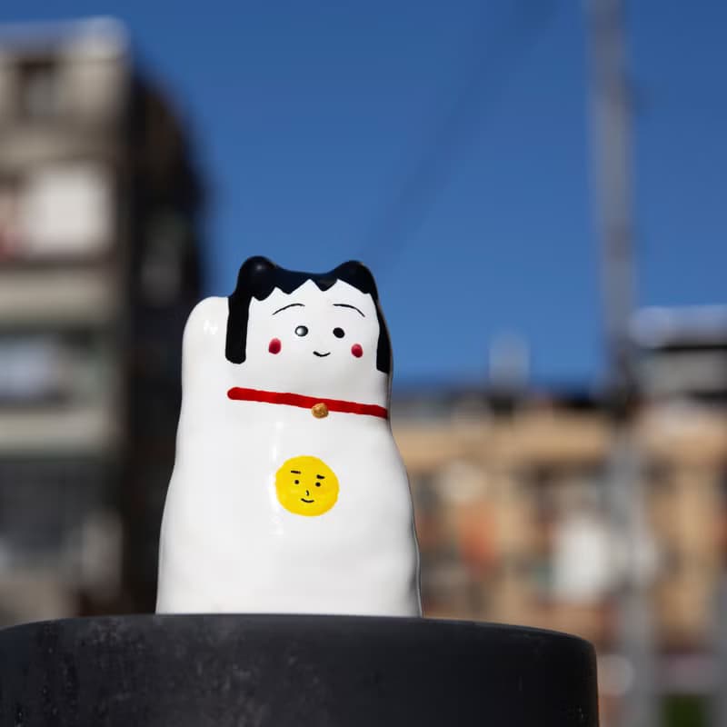 街頭開運招財貓-櫻桃小丸只