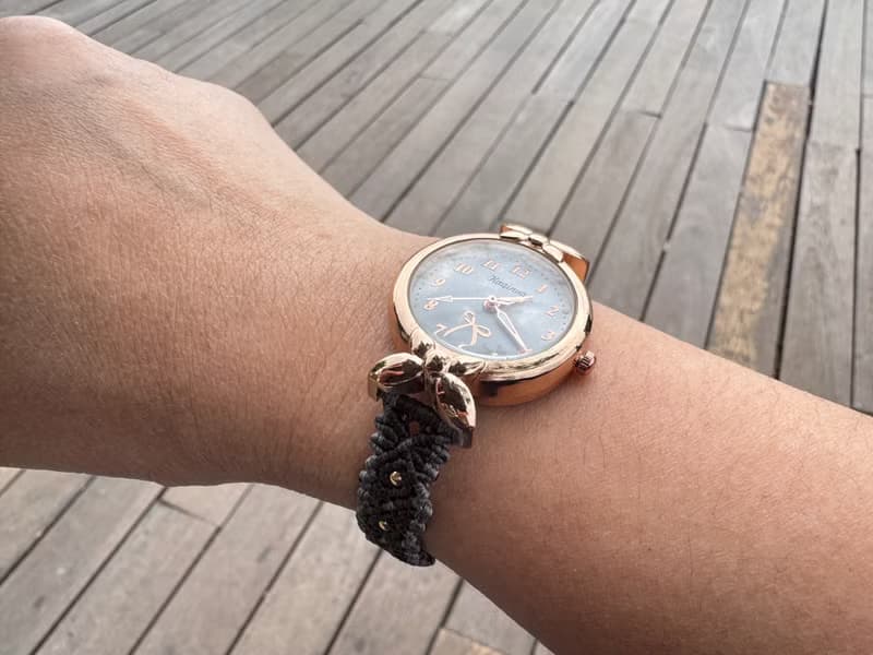 250522 Macrame 編織 手錶