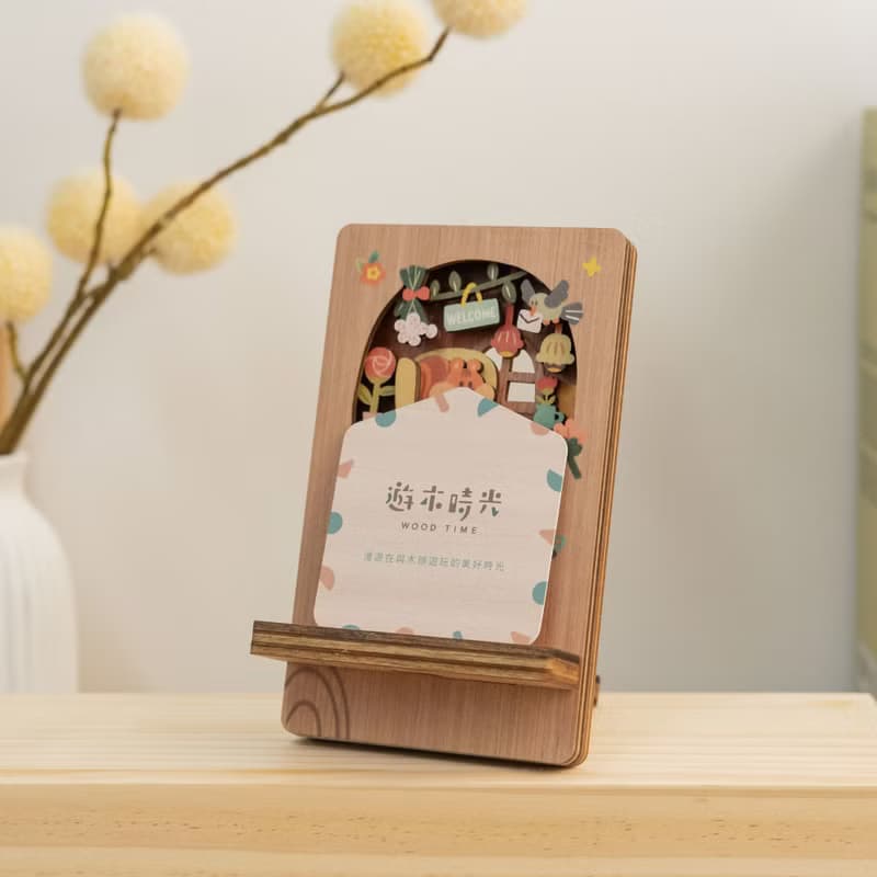 【微風景手機架-煙火101】台灣紀念品 / 名片 / 辦公小物