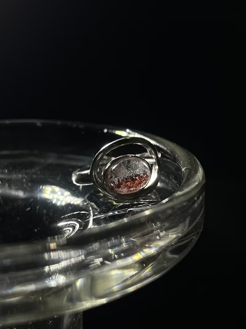 nuwn jewelry金草莓 超七 彼岸花 戒指 戒子 s925 純銀 戒指 寶石