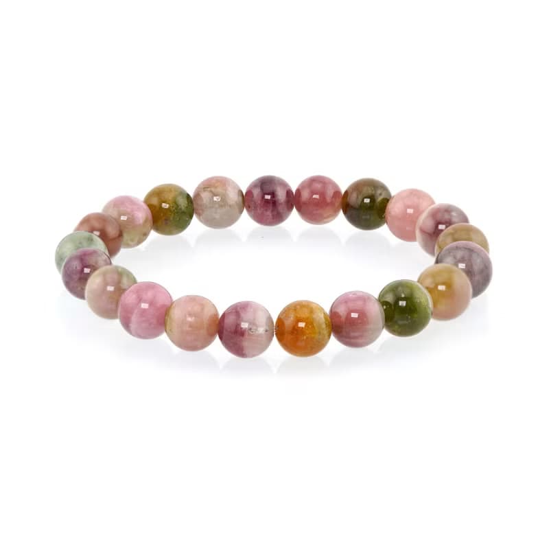 寶麗金珠寶-天然雙色碧璽手珠