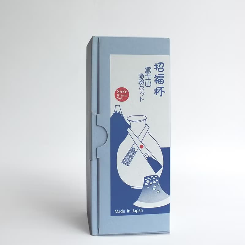 【入厝禮物】招福富士山酒器組  禮盒