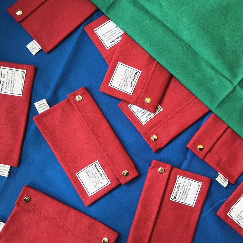 CLUTCH BAG HAWAII : RED