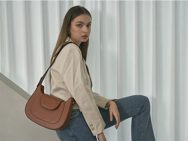 韓國HERA BAG | 棕色 | 大容量 手袋 單肩包