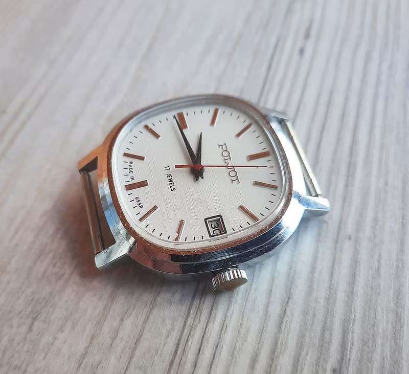 Poljot 2614.2H 17 jewels mens watch made in USSR – wind up wrist watch vintage