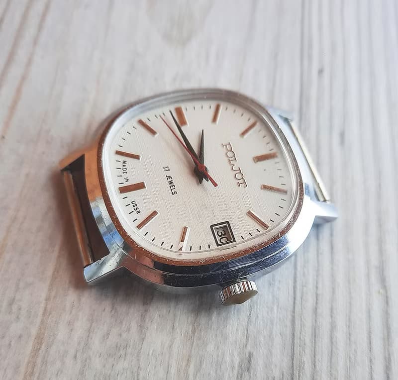 Poljot 2614.2H 17 jewels mens watch made in USSR – wind up wrist watch vintage