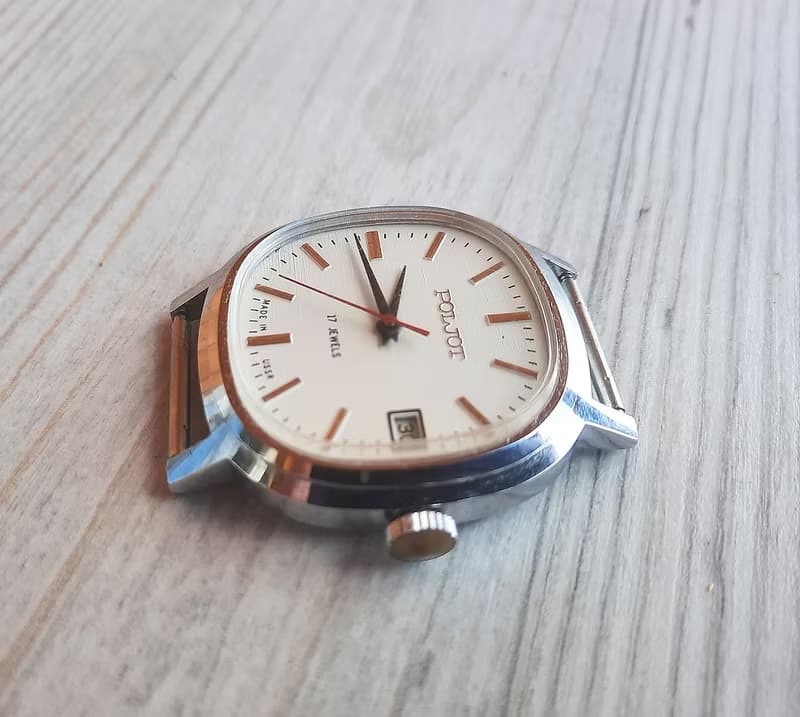 Poljot 2614.2H 17 jewels mens watch made in USSR – wind up wrist watch vintage