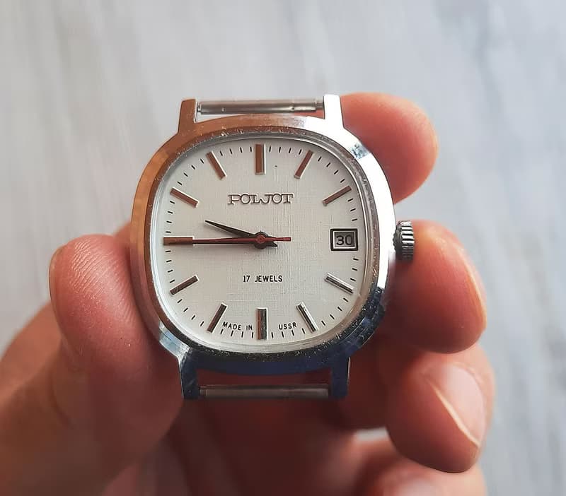 Poljot 2614.2H 17 jewels mens watch made in USSR – wind up wrist watch vintage