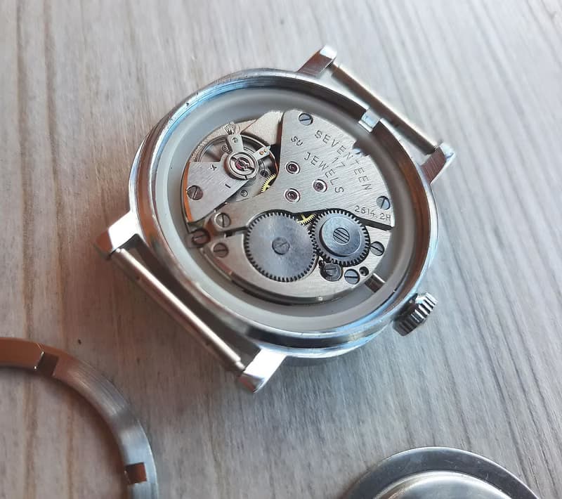 Poljot 2614.2H 17 jewels mens watch made in USSR – wind up wrist watch vintage
