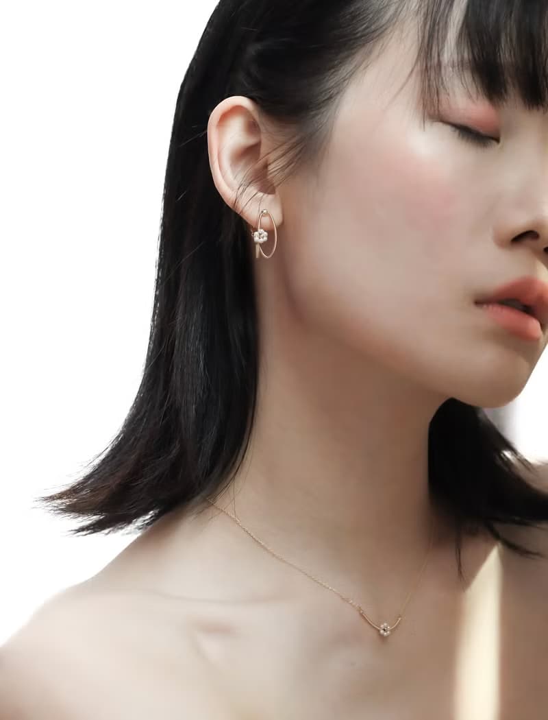 DUET DAISY雙圈耳環