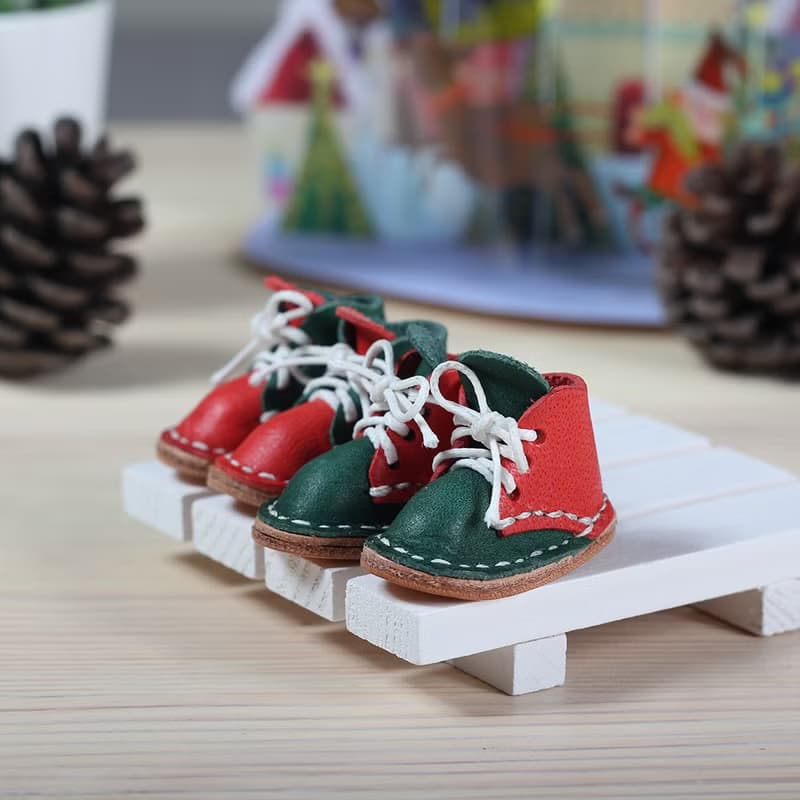 【穎川手創】🎄聖誕節限定迷你小鞋吊飾🎄聖誕禮物/交換禮物/鑰匙圈/Christmas gift
