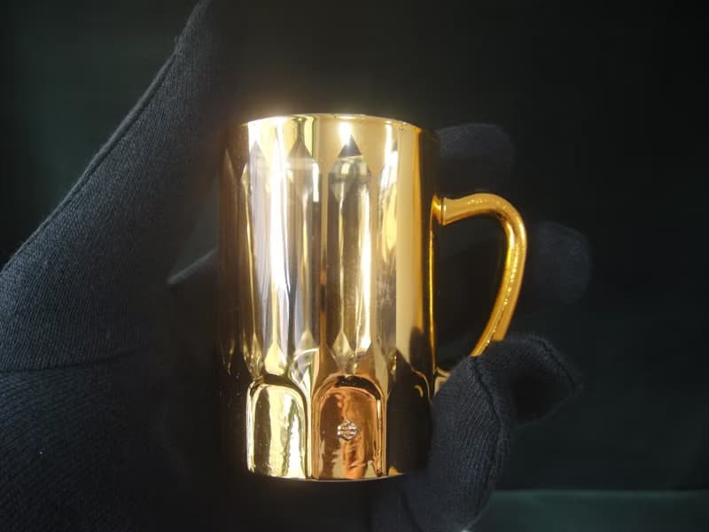 【老時光 OLD-TIME】早期二手台灣製精緻玻璃咖啡小杯(6個一組價)