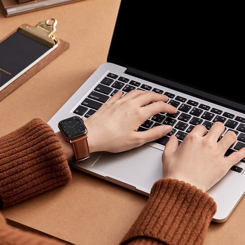 Apple Watch 馬鞍棕 • 贈皮革油 真皮 皮革 手錶 錶帶