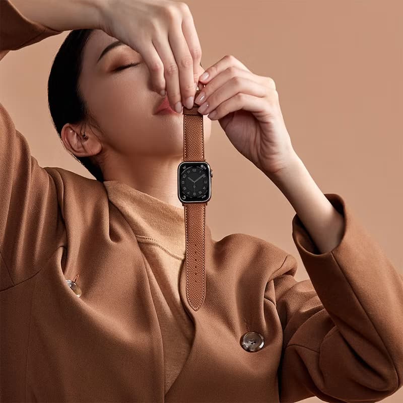 Apple Watch 馬鞍棕 • 贈皮革油 真皮 皮革 手錶 錶帶