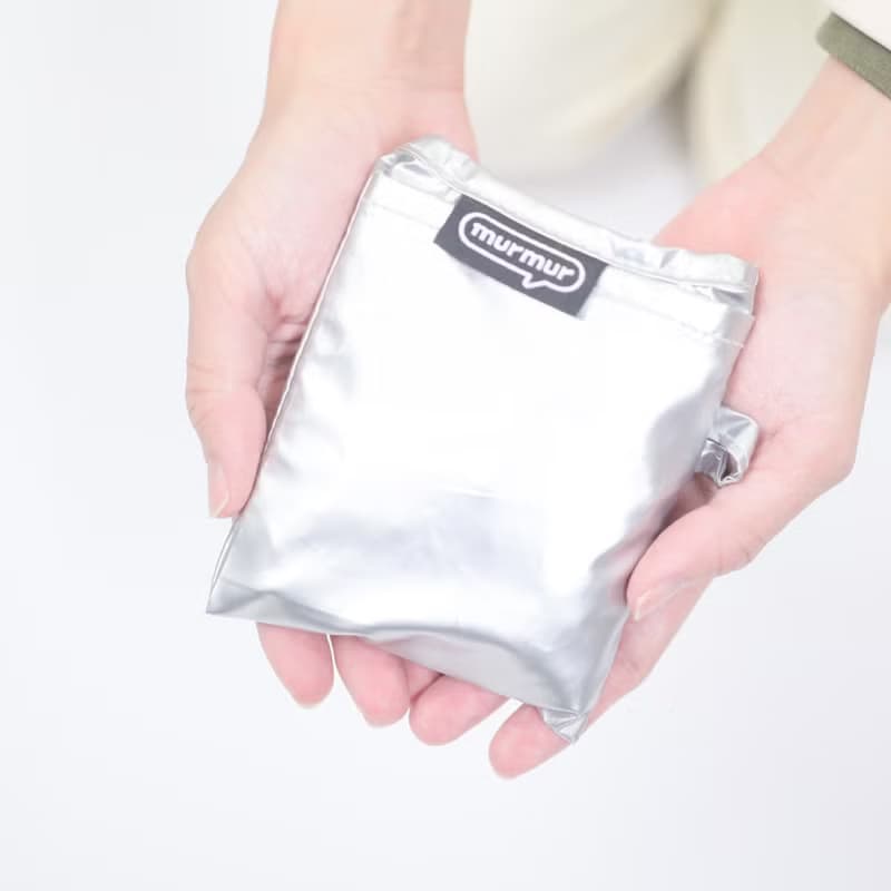 murmur 金屬便當包│金屬銀