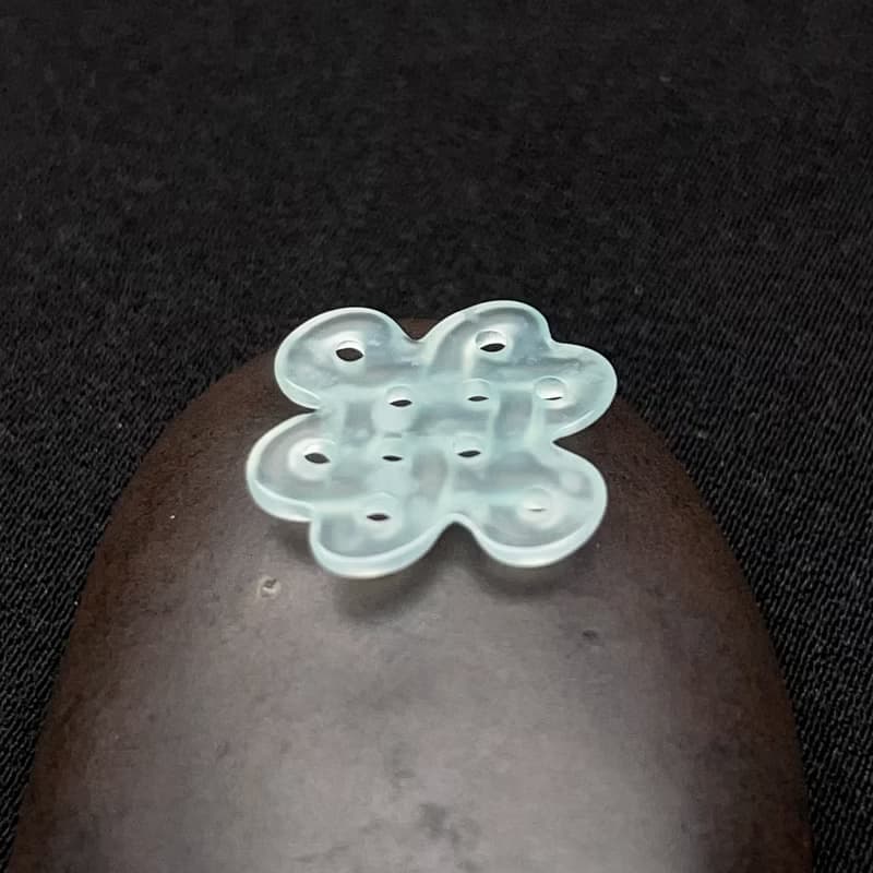 高冰綠翡翠吉祥結 | 天然緬甸玉翡翠A貨