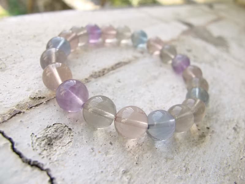 螢石9mm【瀅瀅】12月誕生石 原件寄出 開啟智慧 提高靈性