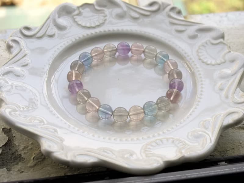 螢石9mm【瀅瀅】12月誕生石 原件寄出 開啟智慧 提高靈性