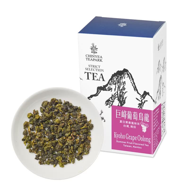 巨峰葡萄烏龍茶－台灣夏日迷人果香烏龍茶