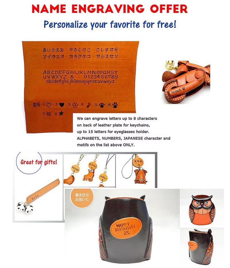 トイプードル  チョコレートブラウン　犬　本革キーホルダー　リードチャーム 　手作り　日本製　VANCA