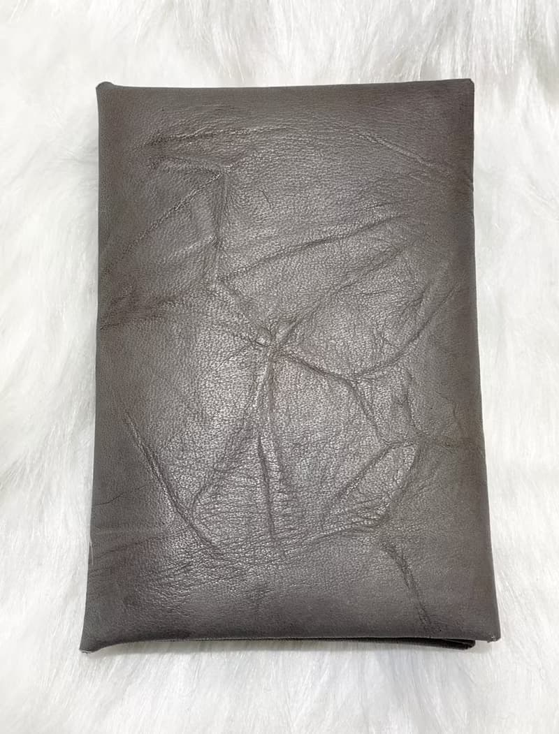 真皮羊皮個性皺摺紙紋質感護照套護照包SS23可加工防丟伸縮掛勾