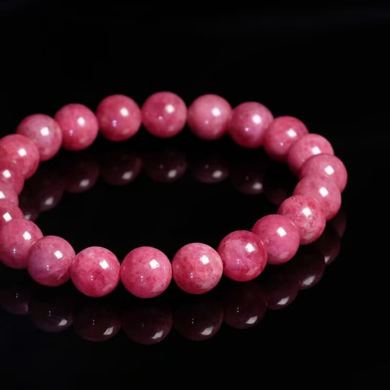 薔薇輝石水晶手鍊│玫瑰石 愛情人緣貴人運 療癒情感 新年禮物