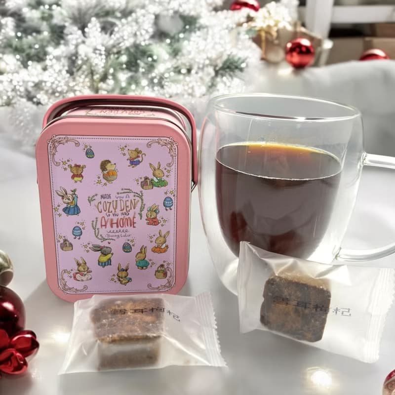 【食在美好】黑糖塊小禮盒 原味 桂圓紅棗薑 桂花黑糖 雪耳枸杞