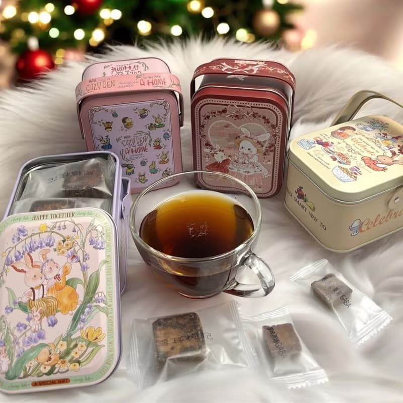 【食在美好】黑糖塊小禮盒 原味 桂圓紅棗薑 桂花黑糖 雪耳枸杞