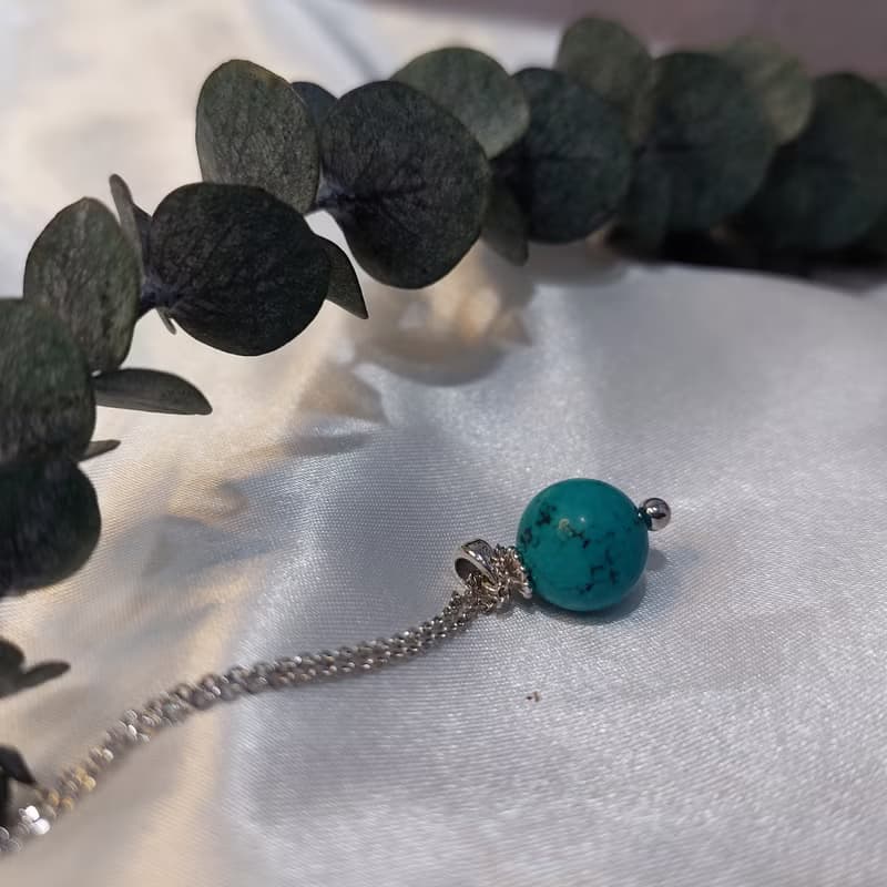 天然土耳其石項鍊