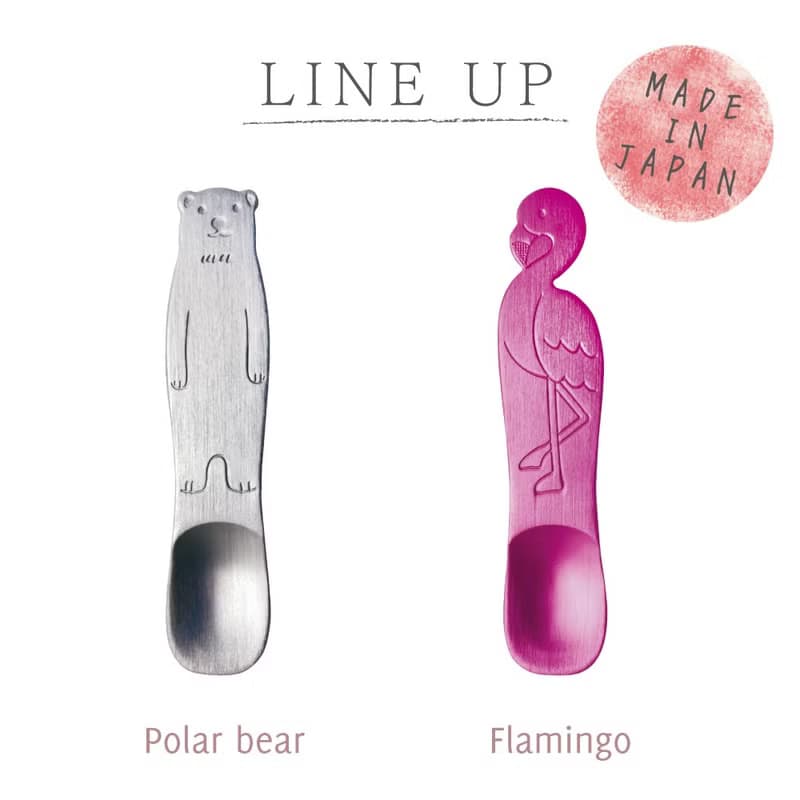 日本製 動物造型 冰淇淋專用湯匙