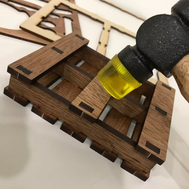 【手作DIY】迷你木棧板 造型 木質 杯墊 隔熱墊