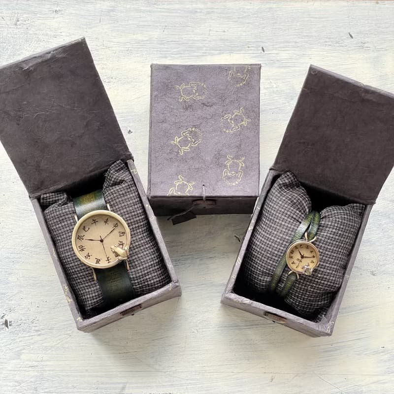 窺探沼澤的青蛙款手錶L/SS