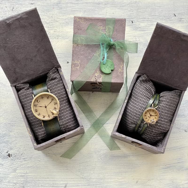 窺探沼澤的青蛙款手錶L/SS