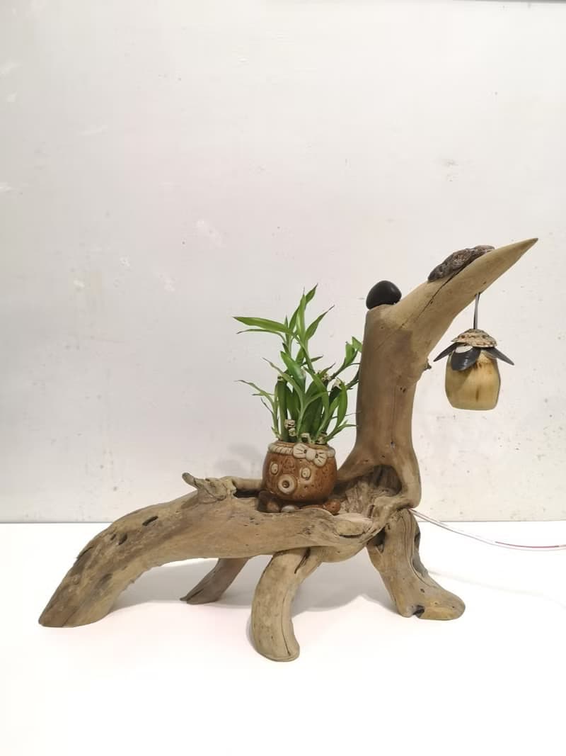 -叼著- 花架 花座 展示架 盆栽架 多肉植物 立燈 檯燈 桌燈