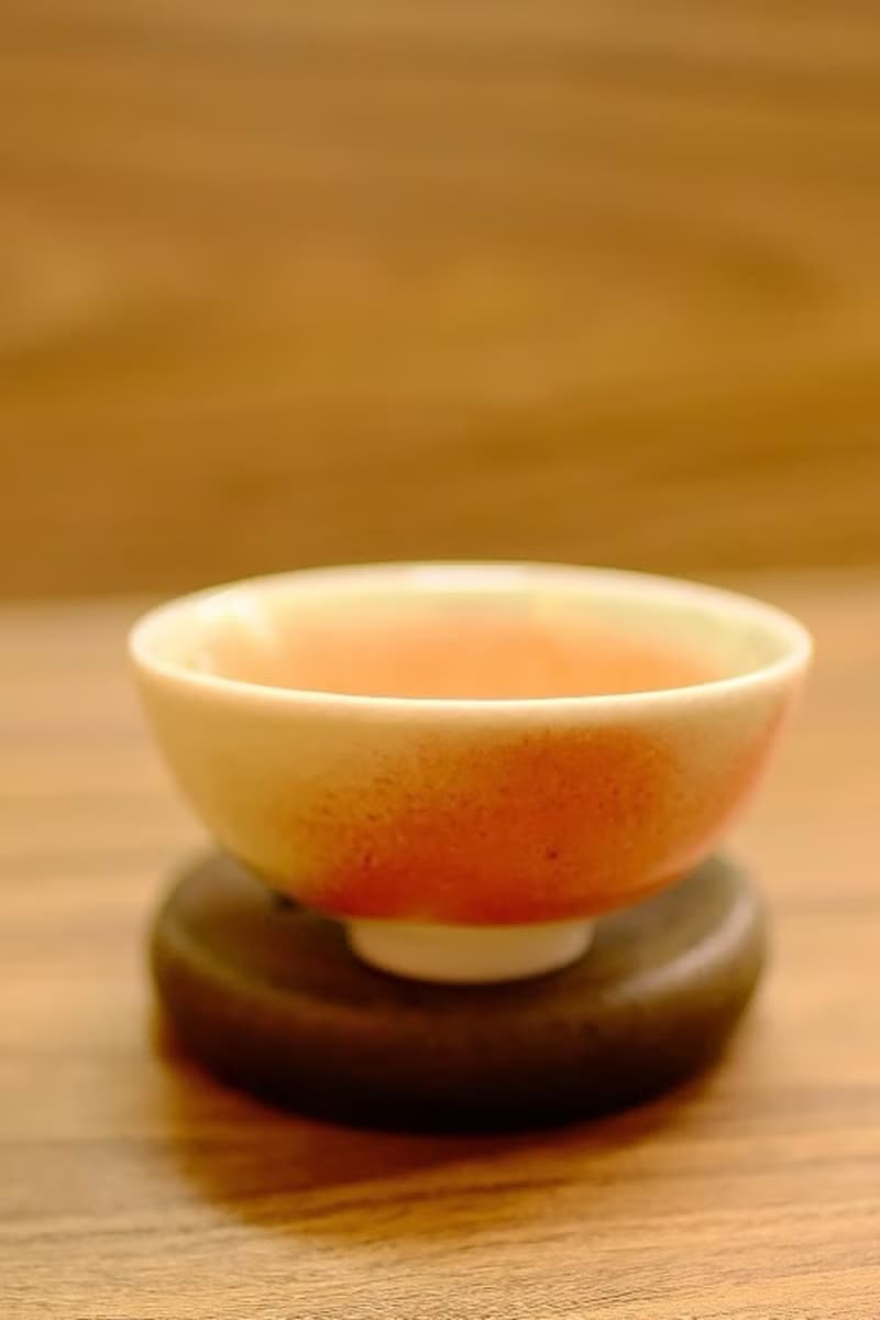 柴燒茶杯 - 落灰志野結晶茶杯