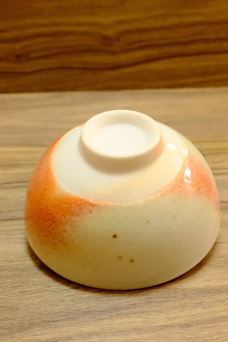 柴燒茶杯 - 落灰志野結晶茶杯