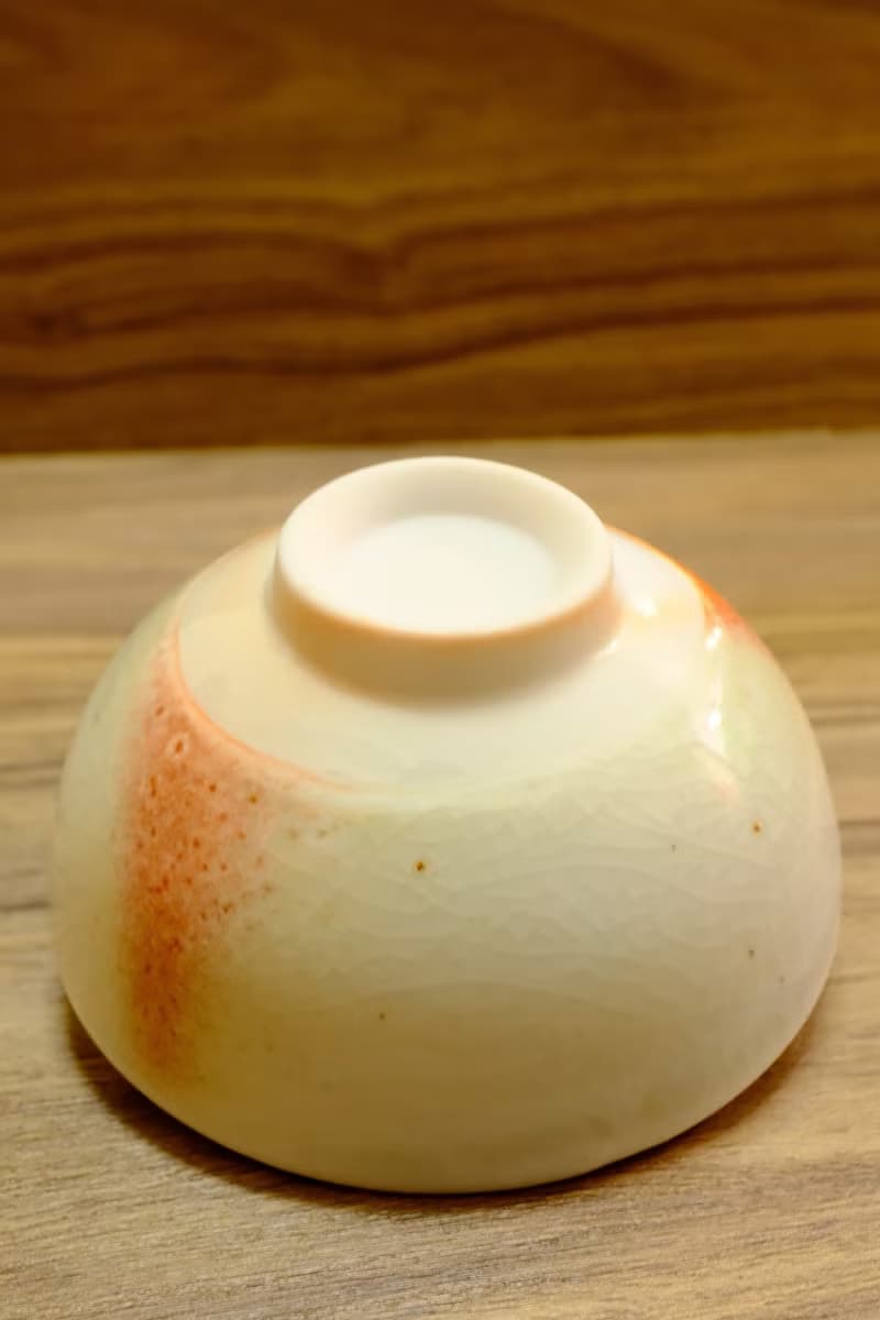 柴燒茶杯 - 落灰志野結晶茶杯