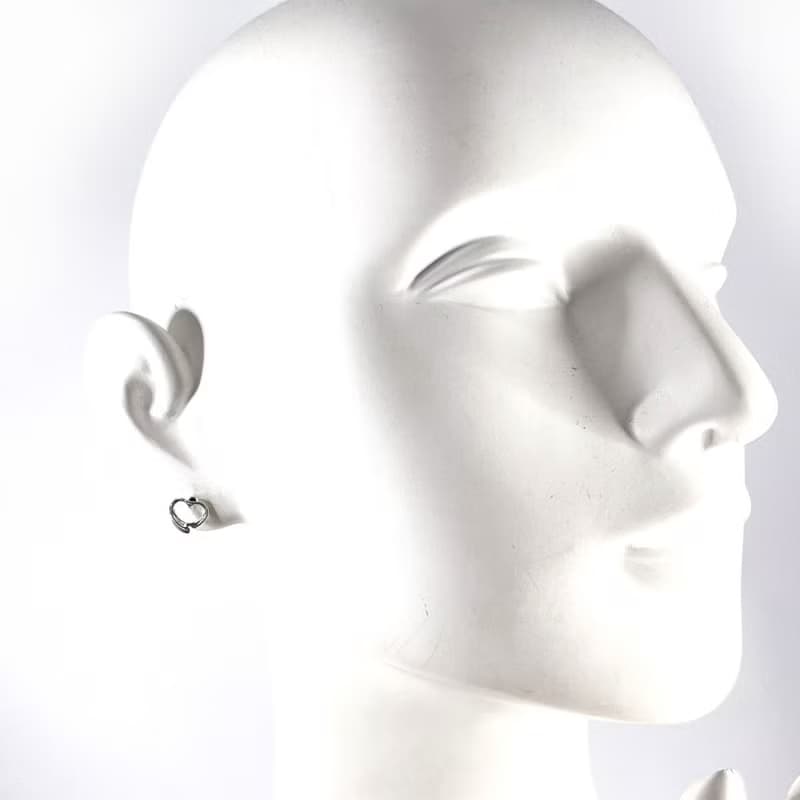 【日本直送 中古美品】ティファニー TIFFANY&Co. ピアス オープンハート エルサペレッティ シルバー925