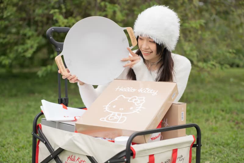Hello Kitty戶外露營拖車