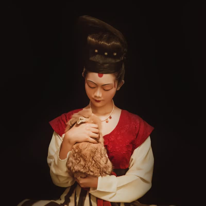 珍珠小髮釵(一對)-新版