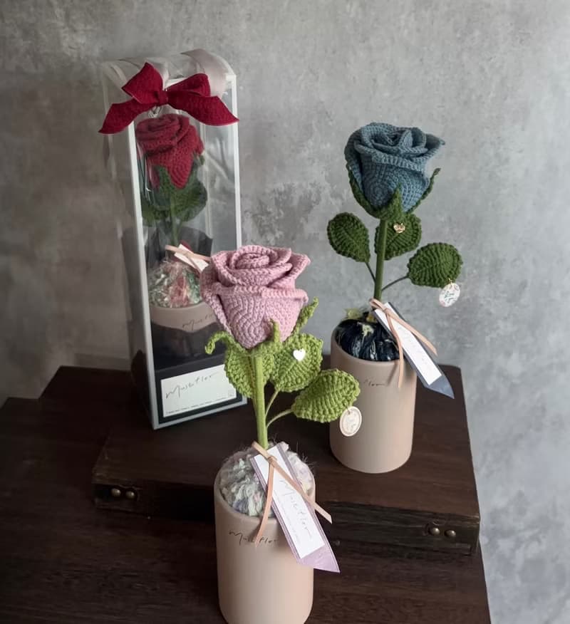 mf 經典玫瑰盆花-情人節精選 Valentine's Potted Collection
