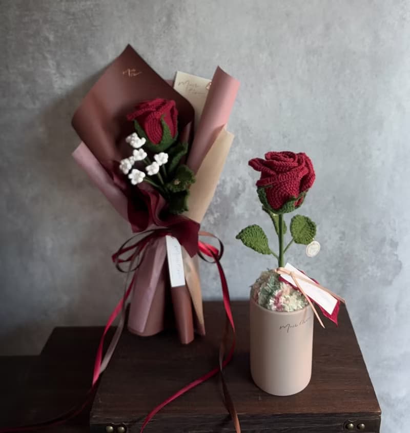 mf 經典玫瑰盆花-情人節精選 Valentine's Potted Collection