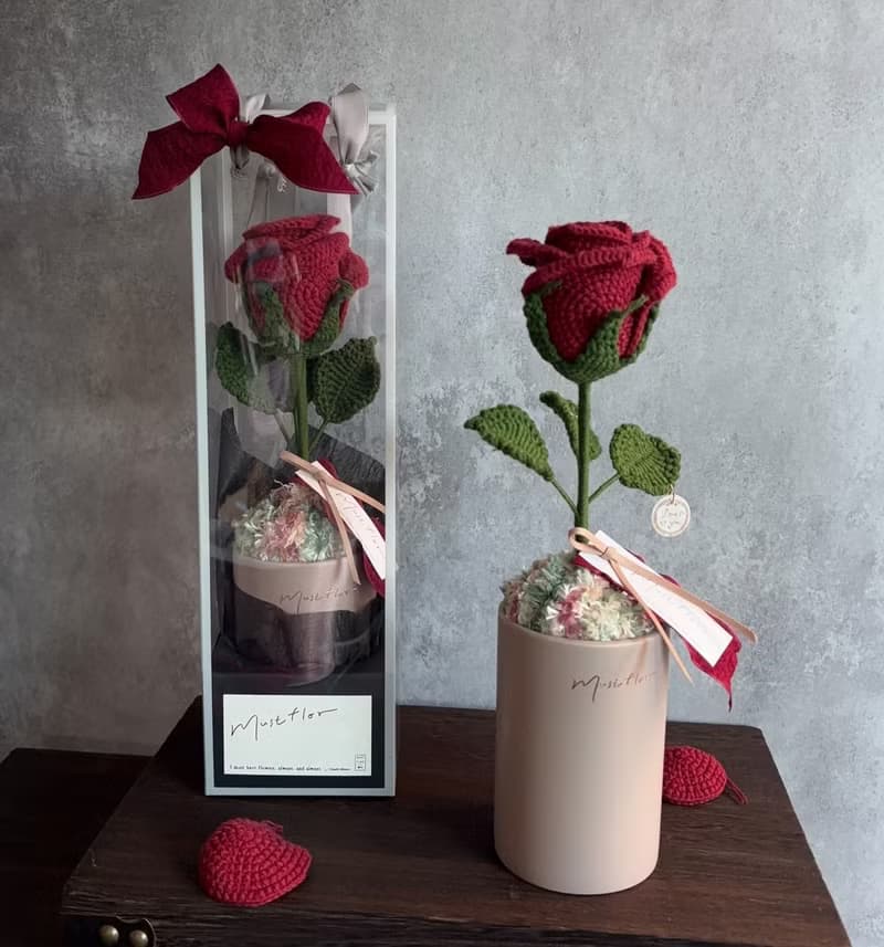 mf 經典玫瑰盆花-情人節精選 Valentine's Potted Collection