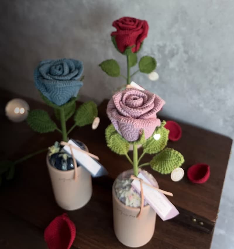 mf 經典玫瑰盆花-情人節精選 Valentine's Potted Collection