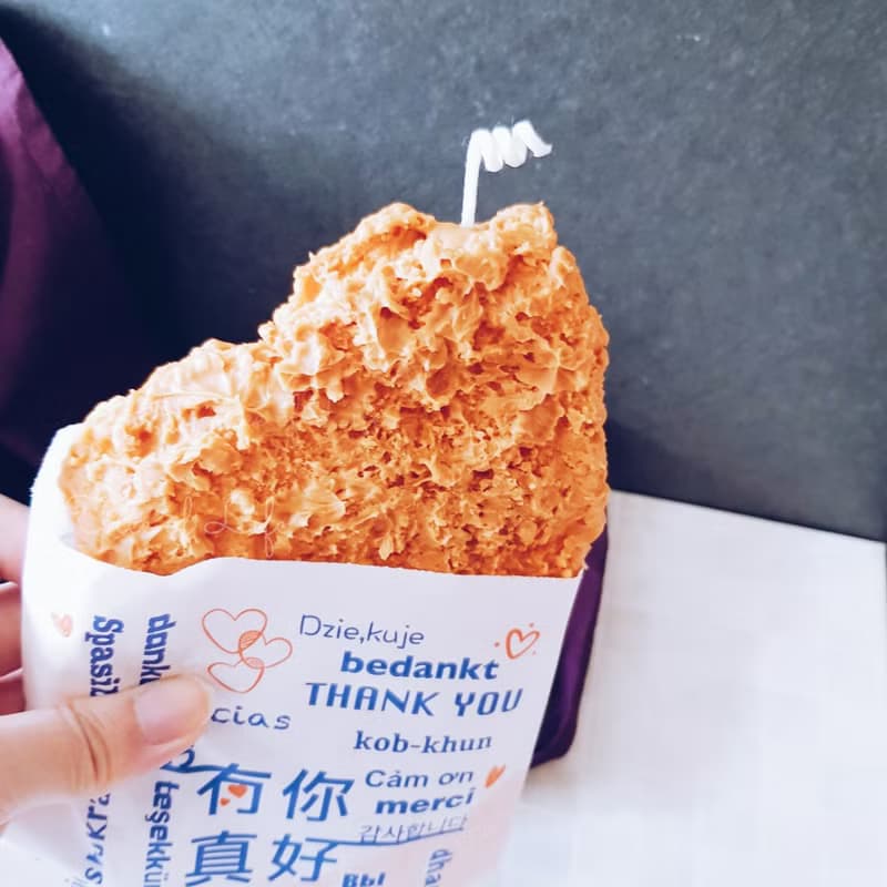 雞排蠟燭_台灣小吃系列