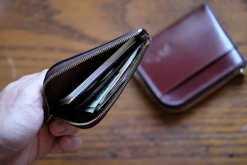 MILDY HANDS - 馬臀皮拉鍊皮夾 - Zipper Wallet Shell Corodvan