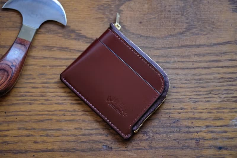 MILDY HANDS - 馬臀皮拉鍊皮夾 - Zipper Wallet Shell Corodvan
