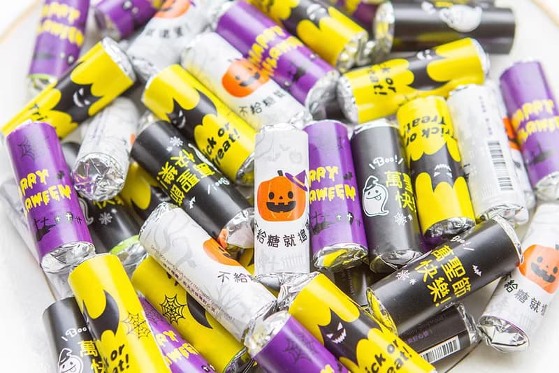 萬聖節禮物贈品 Halloween迷你曼陀珠(公版貼紙100條入) 派對分享