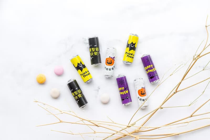 萬聖節禮物贈品 Halloween迷你曼陀珠(公版貼紙100條入) 派對分享