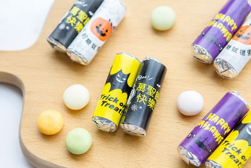 萬聖節禮物贈品 Halloween迷你曼陀珠(公版貼紙100條入) 派對分享
